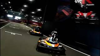 Kartodromo Pomezia pista indoor kart elettrici [upl. by Aivirt733]