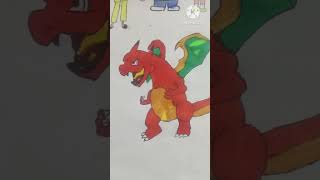 Drawing of Pokemon Charizardartdrawing [upl. by Tham]