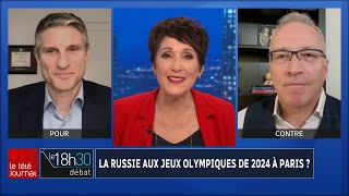 Sports  pour ou contre la Russie aux Jeux olympiques de 2024 [upl. by Strong]