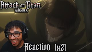 Attack on Titan  1x21  Crushing Blow 57th Expedition Beyond the walls Part 5 [upl. by Ennairak]