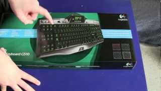 Logitech G510 Gaming Tastatur  Unboxing [upl. by Asiluj]