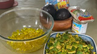 Easy avocado salad pinoy style and avocado ice cream [upl. by Evars243]