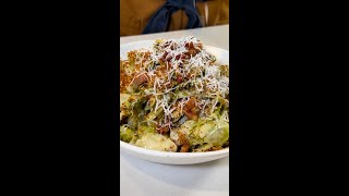 Roasted Brussels Sprouts Caesar Salad [upl. by Maise]