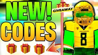 🍩 June Codes 🍩 ULTIMATE FOOTBALL CODES  ROBLOX ULTIMATE FOOTBALL CODES [upl. by Htebyram]