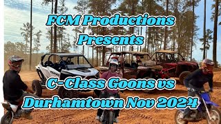 CClass Goons vs Durhamville aka Durhamtown aka Georgia Offroad Adventures November 2024 [upl. by Erda]