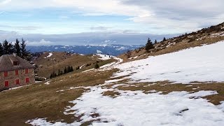 Rando neige  Le Petit Ballon en janvier [upl. by Airat]