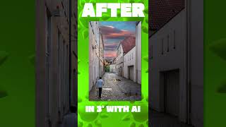 Transform your sky and add magical elements in just 3 minutes with Photoshop AI PhotoshopAI [upl. by Sivie]