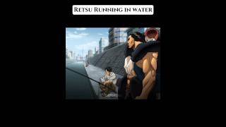 Retsu Running in Water 『 Baki Hanma 』shorts [upl. by Oecile394]