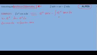 Integrales por Partes Ciclicas 🔝 Ejercicios resueltos paso a paso [upl. by Eugilegna530]