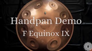 Handpan Scale Presentation  AlcheMyst F Equinox IX [upl. by Harret999]