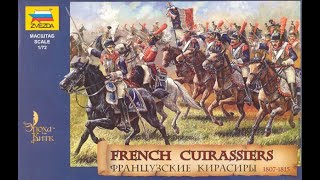 Cuirassiers français Zvezda 8037 [upl. by Birch]