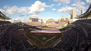 2014 MLB AllStar Game National AnthemFly Over [upl. by Remlap13]