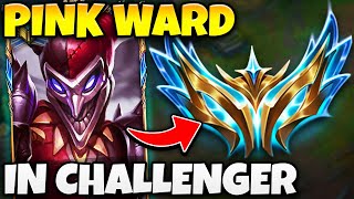 WHEN PINK WARD SHACO ENTERS A FULL CHALLENGER LOBBY FT PRO PLAYERS [upl. by Garling]