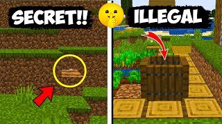 AMAZING Minecraft HIDDEN Bases  No REDSTONE Required [upl. by Alexander246]