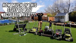 Lawn renovation equipment  costs best methods what to prioritise [upl. by Bond78]