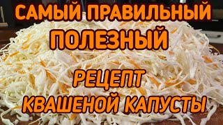 КВАШЕНАЯ КАПУСТА Самый правильный и полезный рецепт KETO LCHF [upl. by Yonina]