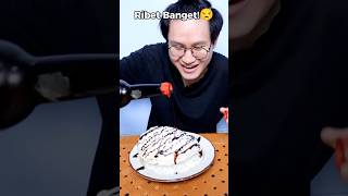 KERUPUK PUTIH PAKE KECAP food asmr mukbang [upl. by Adnanref]