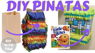 🍭 DIY quick and easy piñata  How to make quick and easy piñata  Easy DIY piñata [upl. by Marleah]