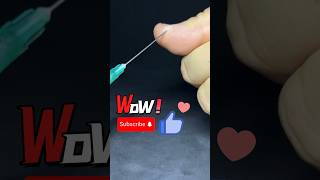 Needle and Finger Close Up 🧐😲MACRO SHOTS CLOSE UP ASMR closeup shorts asmr [upl. by Siva]