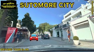 SUTOMORE Vožnja Kroz Grad Oktobar 2023  SUTOMORE CITY Driving Tour in 4K MNE Crna Gora [upl. by Tamiko]