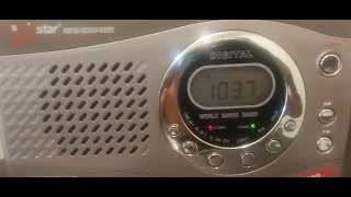 Rádio Relógio Livstar CNN 280 [upl. by Aiuqat]