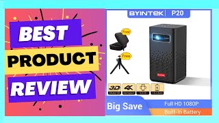 BYINTEK P20 3D 4K Smart Android Projector [upl. by Enneillij]