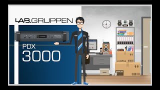 Lab Gruppen PDX 3000 [upl. by Derdlim]