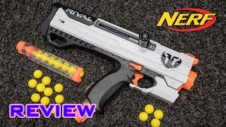 REVIEW Nerf Rival Helios XVIII700  APOLLO RESKIN [upl. by Senzer]