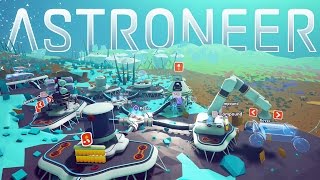 Astroneer  Conquering The Tundra One Unknown at a Time  Astroneer Gameplay Highlights [upl. by Ititrefen]