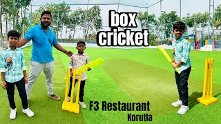 Box Cricket aadinam  Kannayya Videos  Trends Adda Vlogs [upl. by Adlin557]