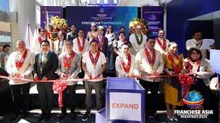 Franchise Asia Philippines 2024 Expo Opening Ceremonies Highlights  April 12  SMX Manila [upl. by Brena588]