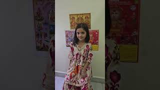 Achuytam Keshavam Krishna Damodaram Ram Narayanam Janaki Vallabham Cover Song by Aarini Singh [upl. by Wojcik]