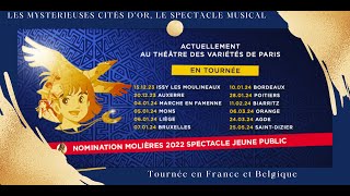 Le spectacle musical des Cités dOr en tournée dans toute la France et en Belgique Infos News [upl. by Nert]