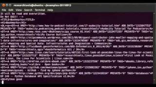 RT 2011 Screencast 05  bash shell part 1 [upl. by Pruchno299]