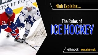 The Rules of Ice Hockey  EXPLAINED [upl. by Anayia]