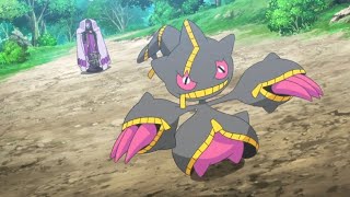 Shuppet and Banette Pokemon all Attacks pokemon shuppet mega banette all new attacks [upl. by Moyers]