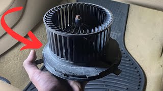 2005  2014 VW Jetta How to replace blower motor [upl. by Cissie]