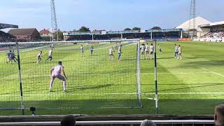 Hartlepool free kick vs Braintree sept 24 [upl. by Graaf]