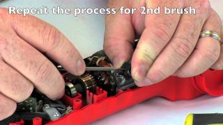 How to Replace Brushes Inside Random Orbital Sander [upl. by Tjaden]