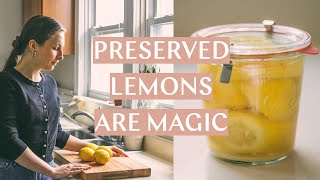 Preserved Lemons and Preserved Lemon Hummus  a magical condiment to have in your pantry [upl. by Nottap]