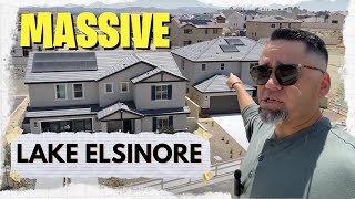 Massive Homes in Lake Elsinore  New Homes 30 Minutes from Temecula CA [upl. by Diad]