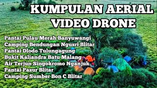 VideoDRONE Pulau Merah Ngusri Dlodo Bukit Kaliandra Air Terjun Singokromo Pasur Sumber Bon C‼️ [upl. by Adnarrim]