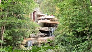 Frank Lloyd Wright Fallingwater House in PA [upl. by Gertrud]