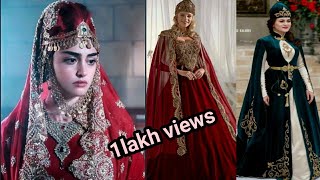 Ertugul gazi halima sultan inspired dresshalima sultan bride dressTurkish bride dress [upl. by Lionello603]