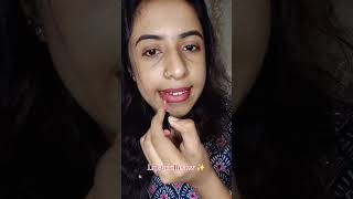 lipstick review dazzler shade dcl 05 acoupledaysinmylife myfirsttimeinmylifevlog song [upl. by Chap]