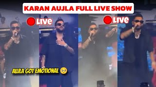 KARAN AUJLA FULL LIVE SHOW TORONTO  KARAN AUJLA FIRST LIVE SHOW 2024 [upl. by Eiliak]