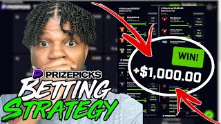 How I Make 1000 A Month on PrizePicks GUARANTEED Sports Betting Strategy [upl. by Anamuj]