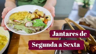 IDEIAS DE JANTAR PARA A SEMANA TODA 2020  Receitas Saudáveis  MARINA MORAIS [upl. by Edmee]