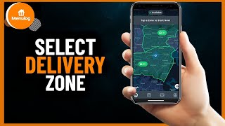 How to Select Delivery Zone in Menulog  Step by Step 2024 [upl. by Simah]