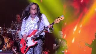 Earth Wind and Fire  Verdine White Bass Solo Houston Texas 9142022 [upl. by Aidekal]